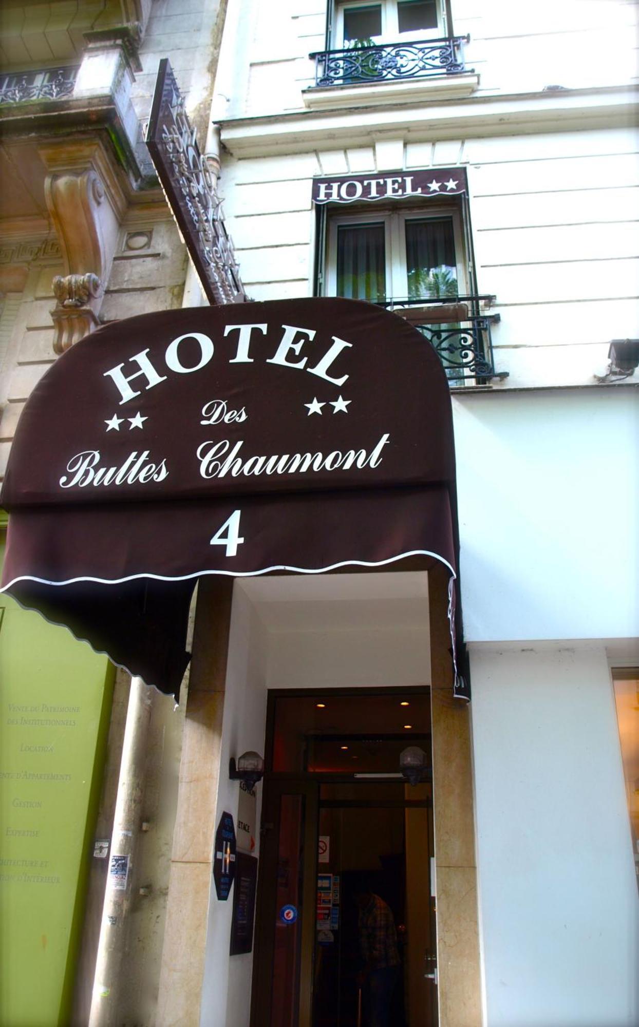 פריז Hotel Des Buttes Chaumont מראה חיצוני תמונה