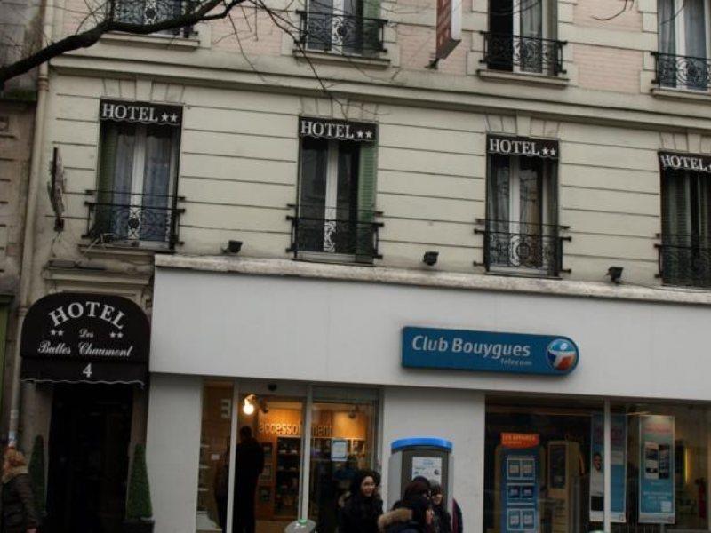 פריז Hotel Des Buttes Chaumont מראה חיצוני תמונה