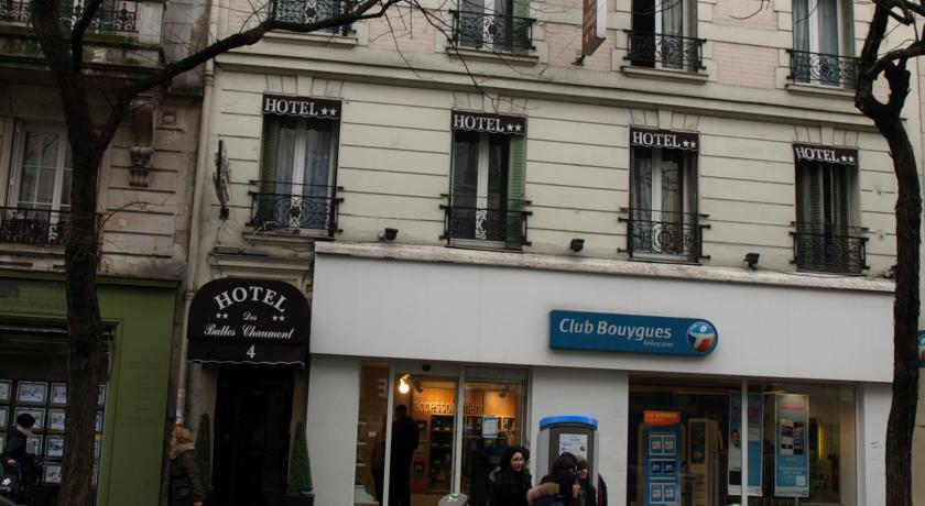 פריז Hotel Des Buttes Chaumont מראה חיצוני תמונה