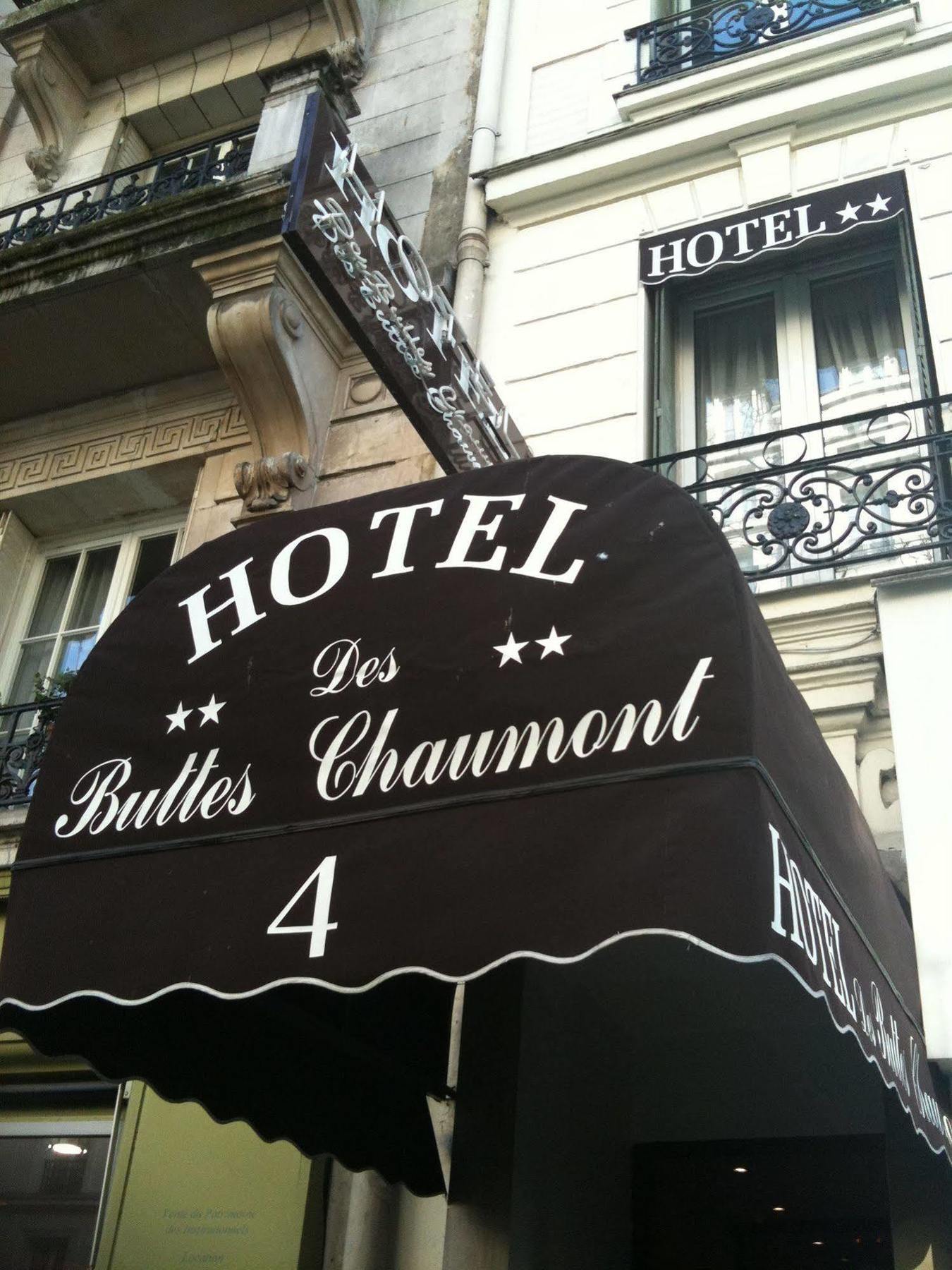 פריז Hotel Des Buttes Chaumont מראה חיצוני תמונה