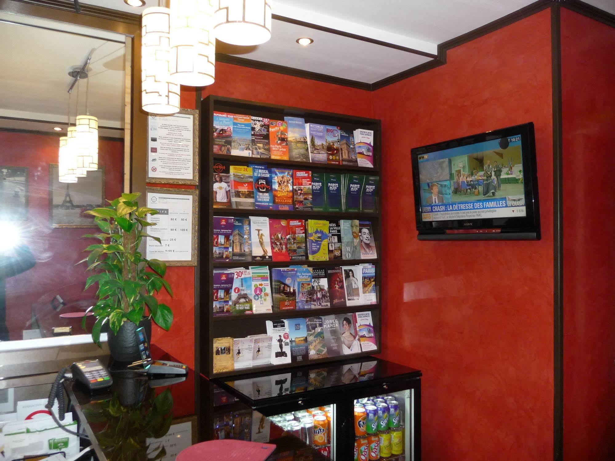 פריז Hotel Des Buttes Chaumont מראה חיצוני תמונה
