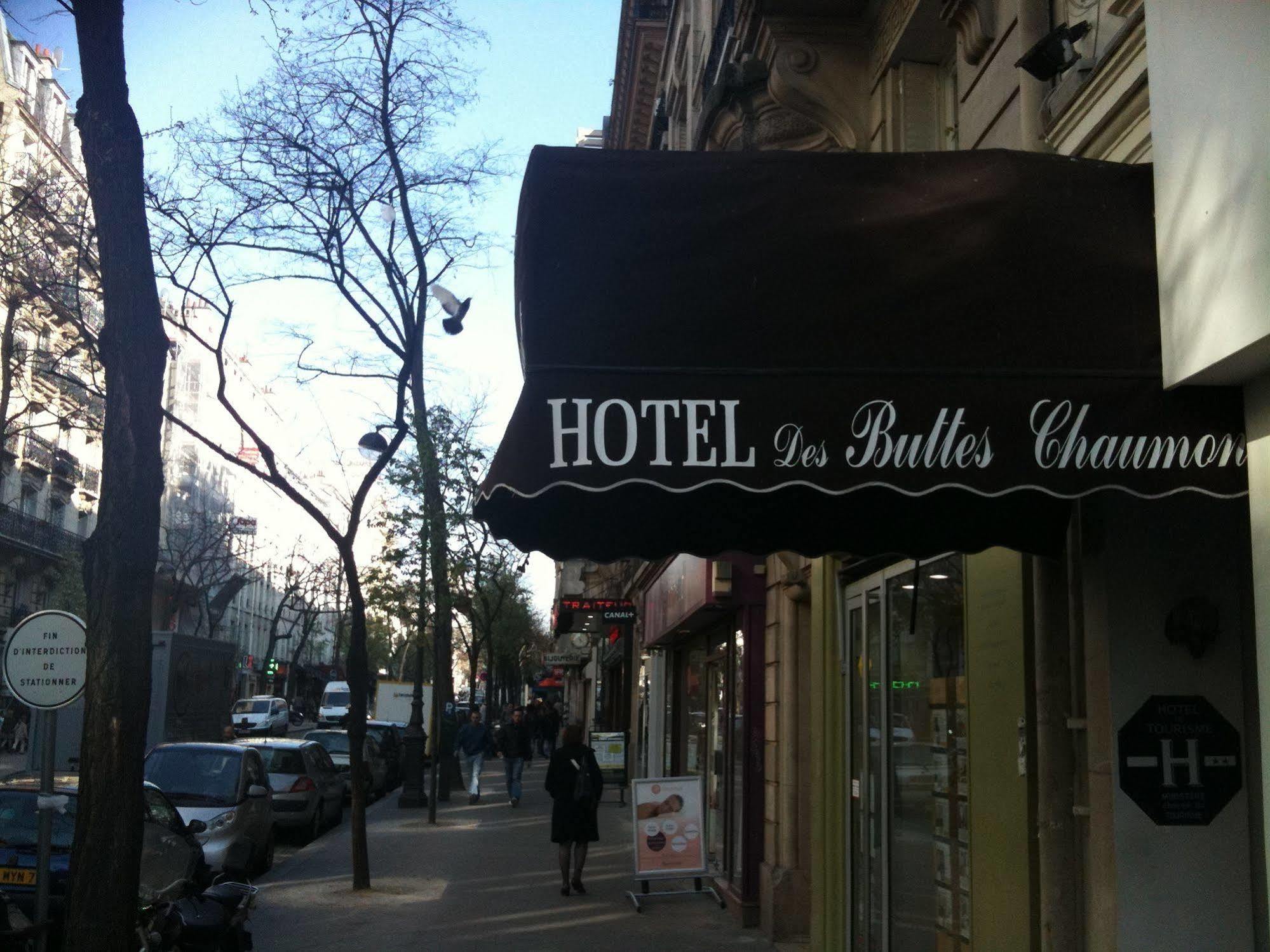 פריז Hotel Des Buttes Chaumont מראה חיצוני תמונה